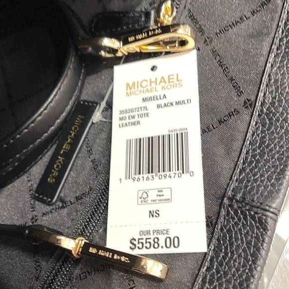 Michael Kors Medium Mirella 35S2G7ZT7L Tote Bag
Black Multi
NWT - Picture 13 of 16